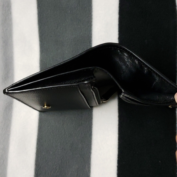 Kate Spade Patterson Drive Dina Black Leather Wallet - Picture 3 of 5